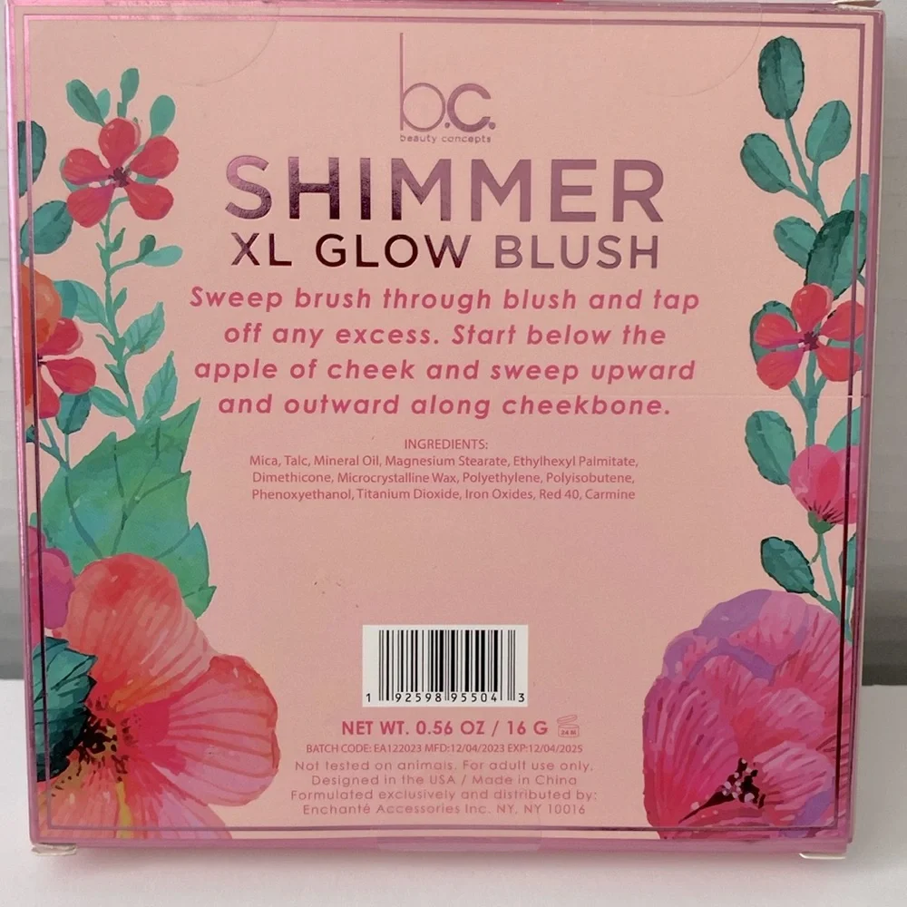 2/$20 Beauty Concepts Shimmer XL Glow Blush
